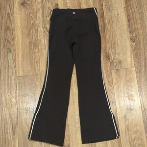 Athleta Girl Black High-Rise Flare Pants Size Small/ 7
